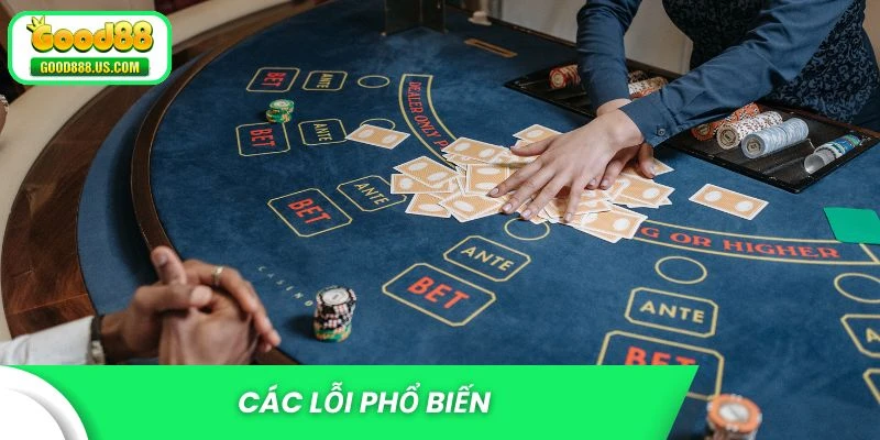 Các lỗi phổ biến