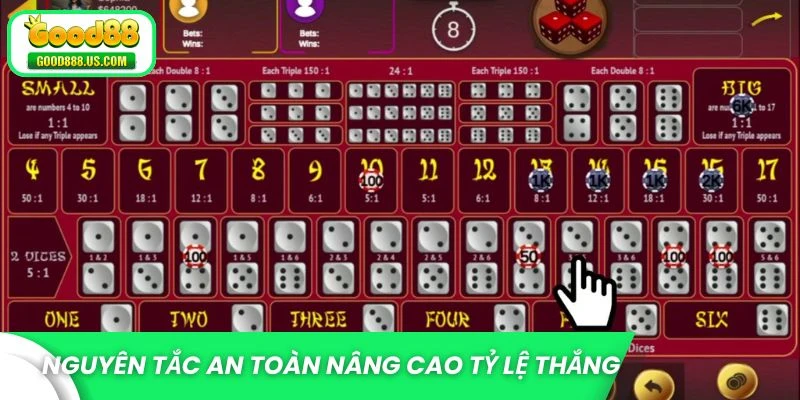 Nguyên tắc an toàn giúp nâng cao tỷ lệ thắng